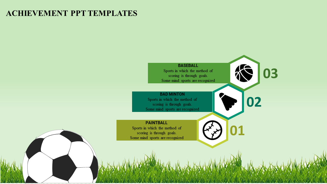 achievement ppt templates-achievements-templates-3-green